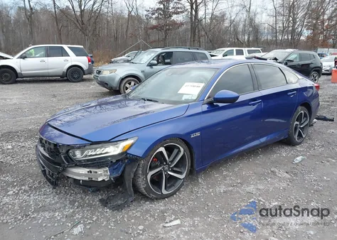 2018 Honda Accord Sport from USA, damaged, VIN 1HGCV1F33JA074497